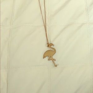 Long flamingo necklace